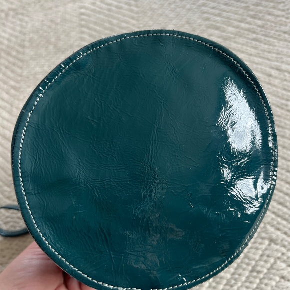 Tracy Tanner Green Patent Leather Women's Wistlet - Picture 4 of 5